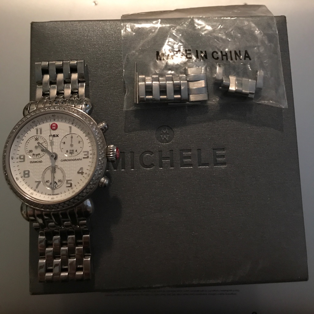 Michele Watch Csx Diamond Chronograph Michele Watch Csx Diamond Chronograph